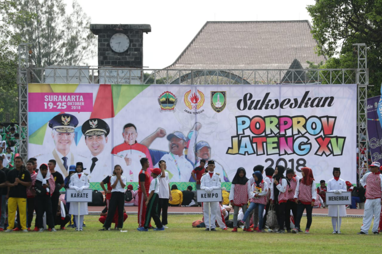 Kontingen Kota Semarang Juarai Porprov Jateng
