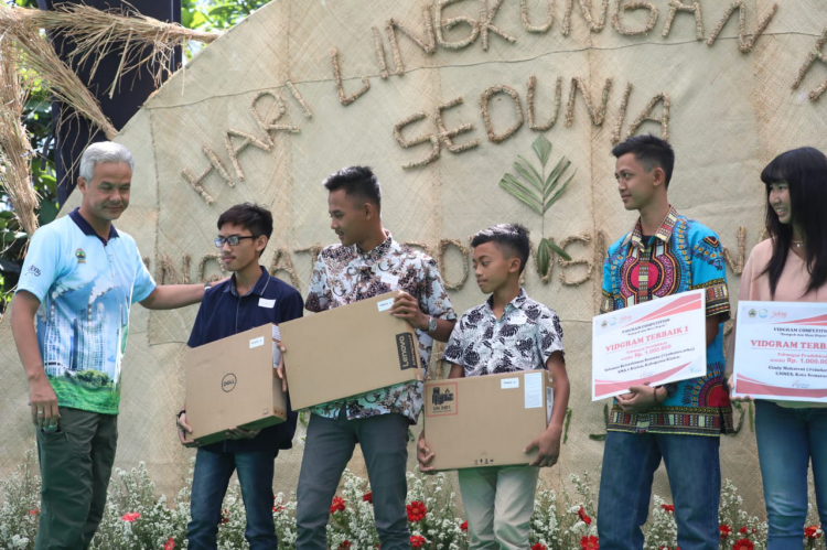 Cah Pati Kembali Menangkan Lomba Vidgram Ganjar Pranowo