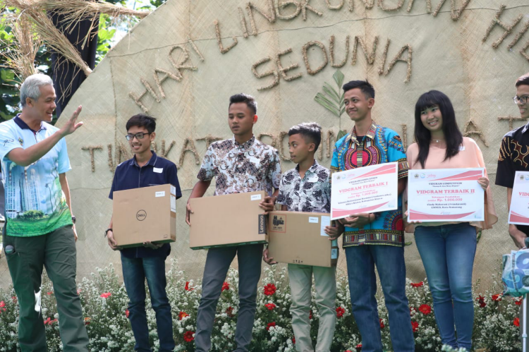 Cah Pati Kembali Menangkan Lomba Vidgram Ganjar Pranowo