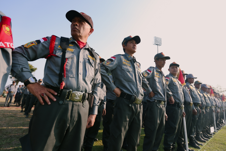Apel Akbar di Jawa Tengah, Gubernur Dorong Satlinmas Makin Solid dan Responsif
